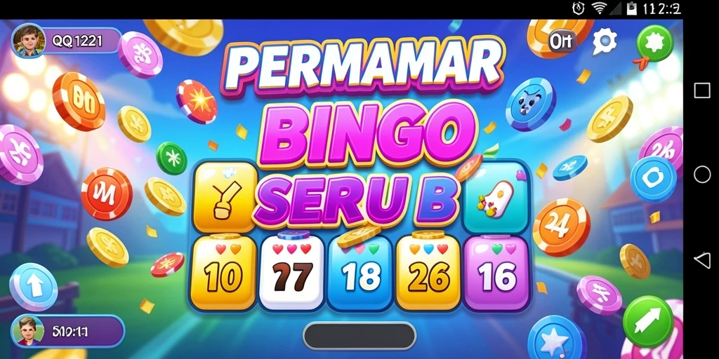 Tampilan gameplay seru dari QQ1221 Bingo.