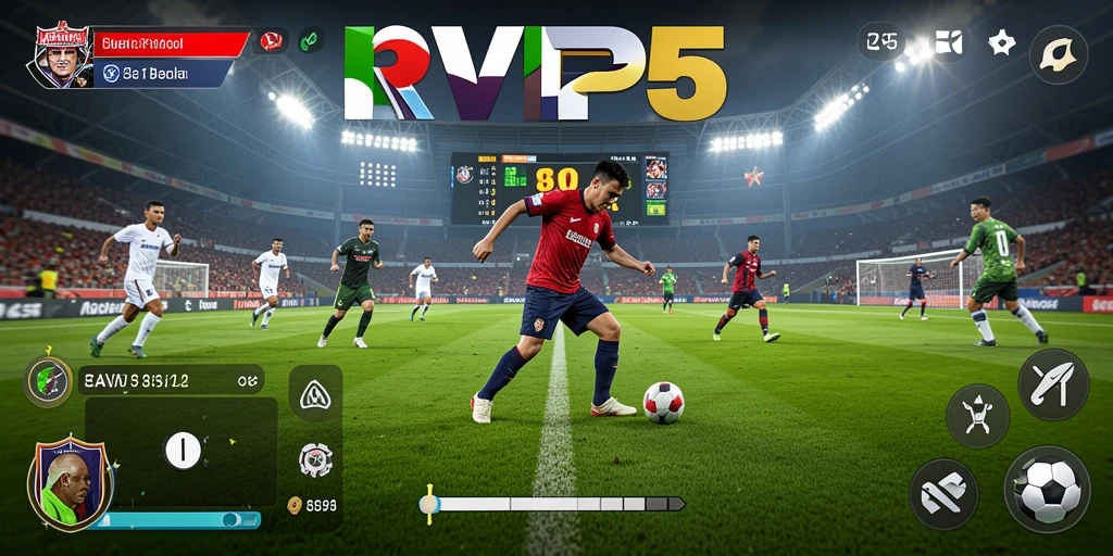 Tangkapan layar dari gameplay sepenuhnya memukau di RVIP5.